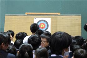 的のど真ん中に！子ども達も大興奮！！