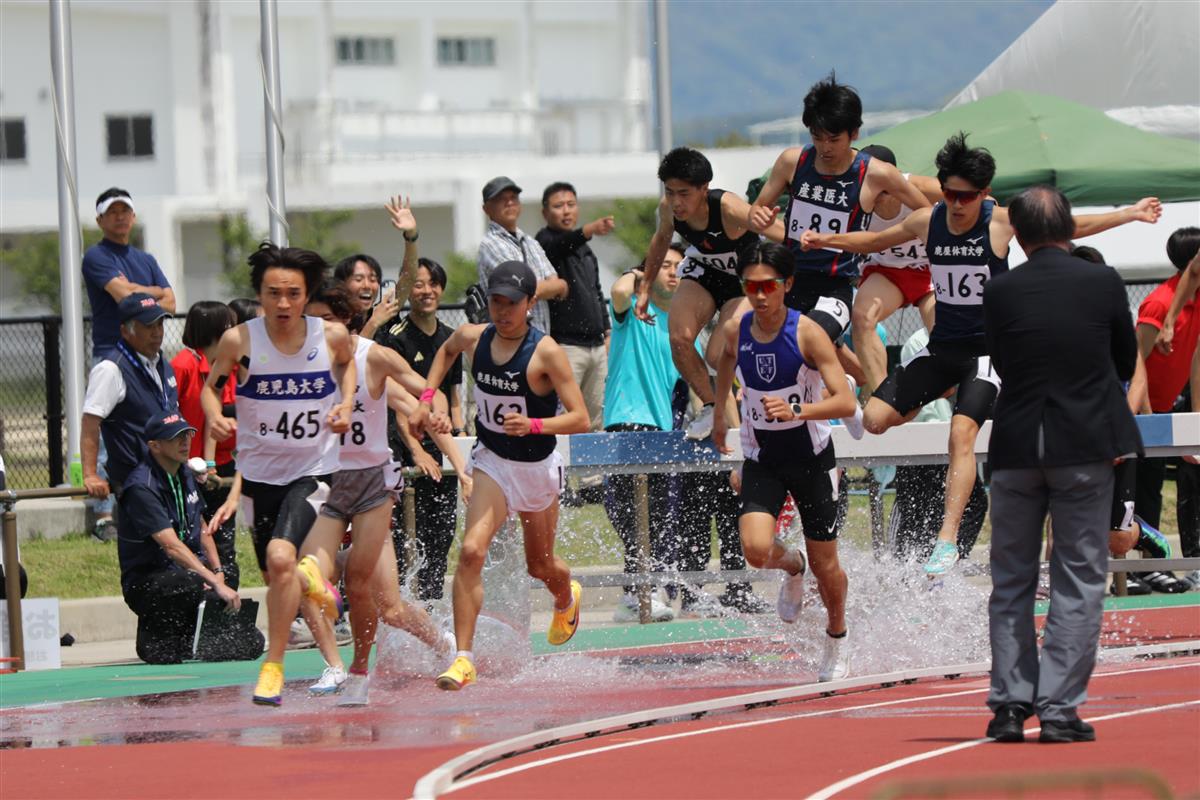 3,000ｍ障害のようすの画像