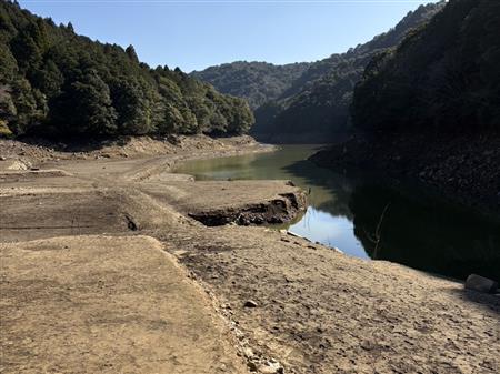 楠浦ダム(2月3日の状況)