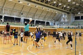 一般の部予選試合のようす