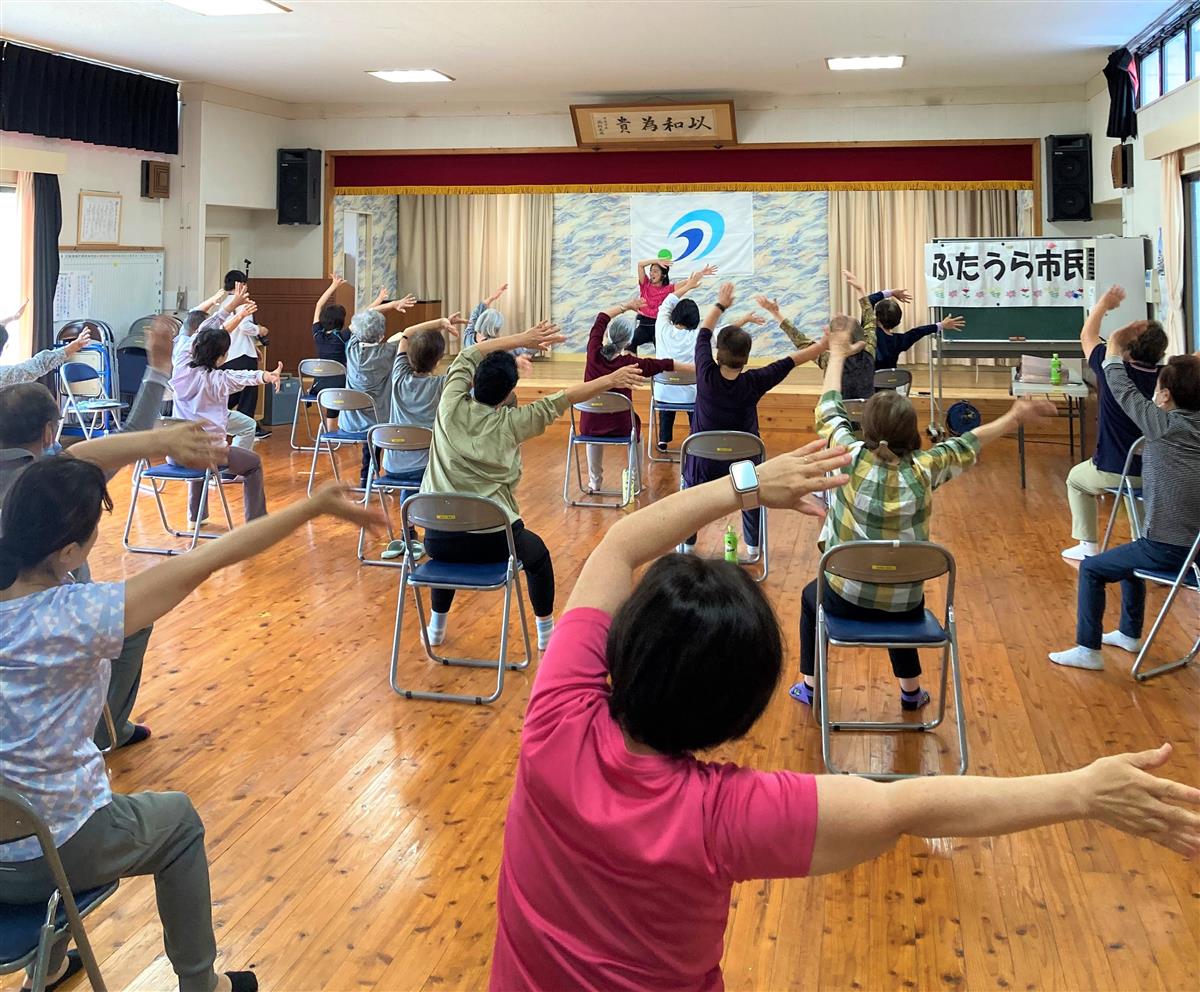 二浦地区でスローエアロビック教室が開催されました！の画像