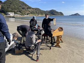 海辺のヴァージナル撮影