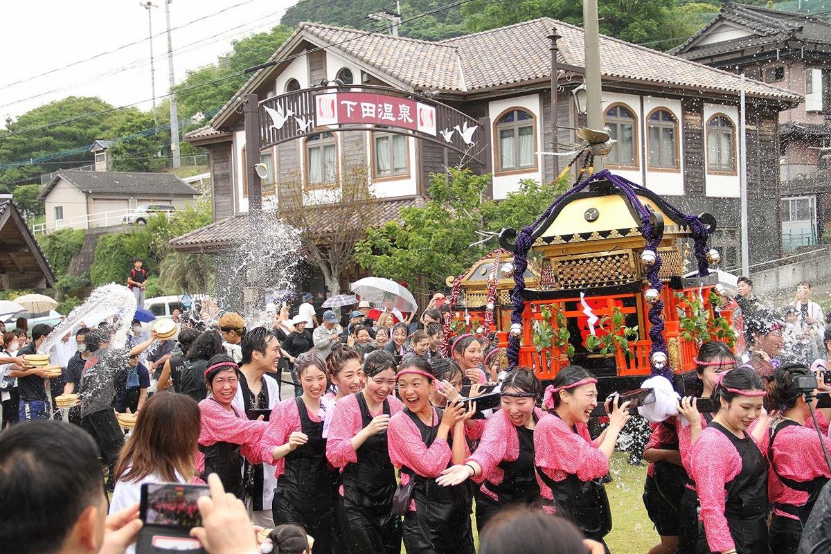 温泉の恵みに感謝　～下田温泉祭～の画像