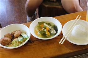 かまぼこ定食の完成！