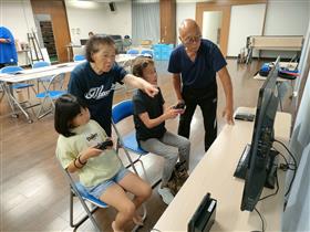 一緒にゲーム