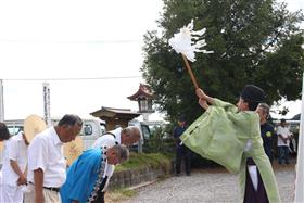 神事のようす