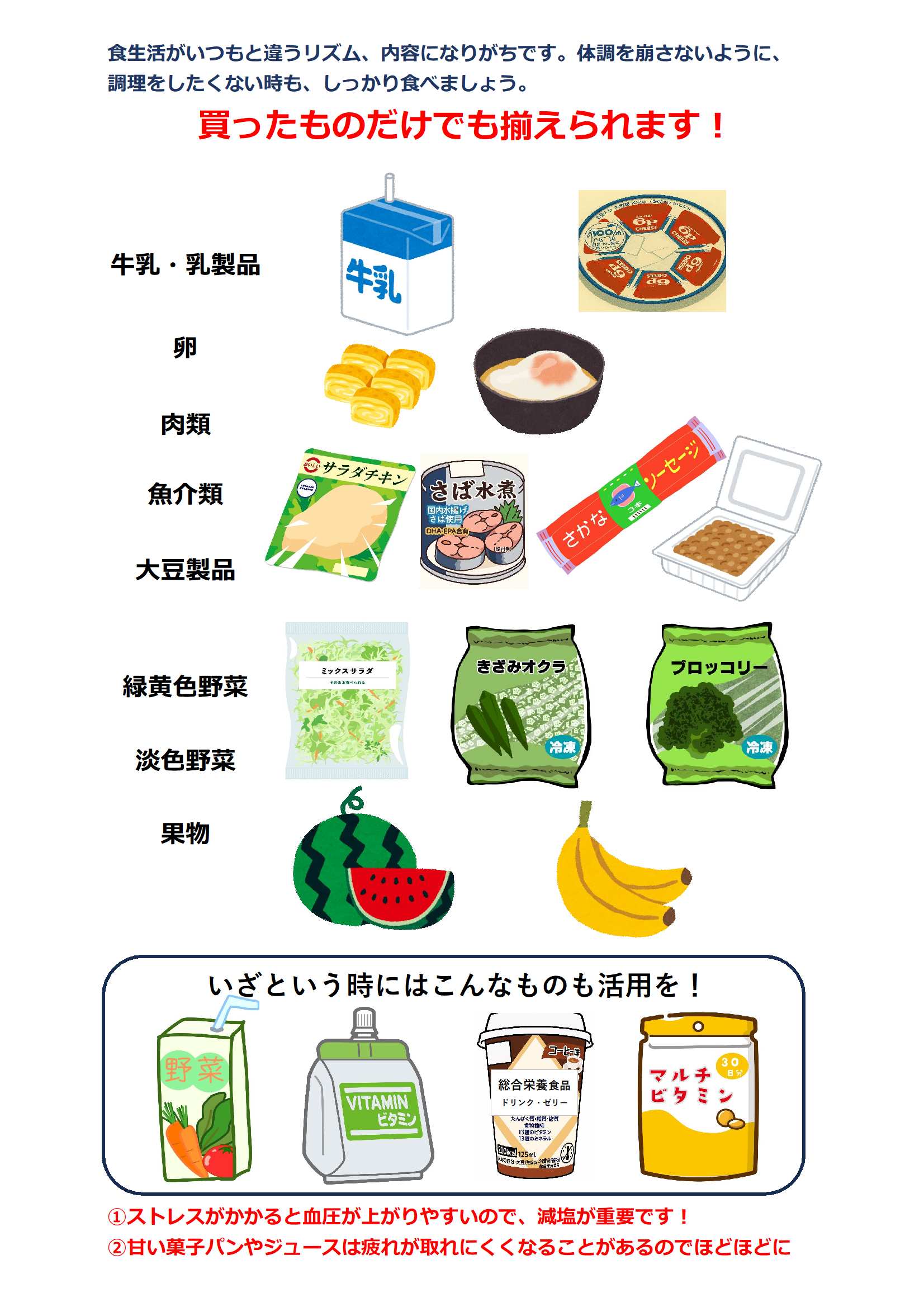 〇災害時の食事