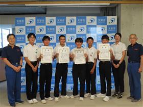 部活動ごとの集合写真