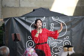 シンガーソングライターMAYUMEさんによるステージイベント