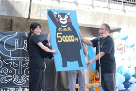クマ女優勝者:楢原愛恵さん
