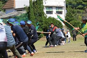 最終種目の綱引き