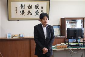 校長による謝辞・あいさつ