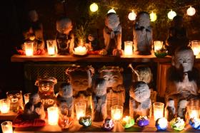 お地蔵様ライトアップ