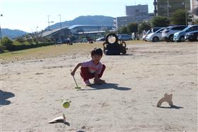 狙いを定めて見事当たりました！