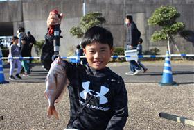 大きいタイが釣れた!
