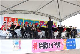 熊本県警察による舞台演奏