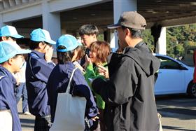 メッセージカード贈呈