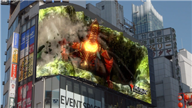 3DCG_クロス新宿ビジョン_マジック・ザ・ギャザリング