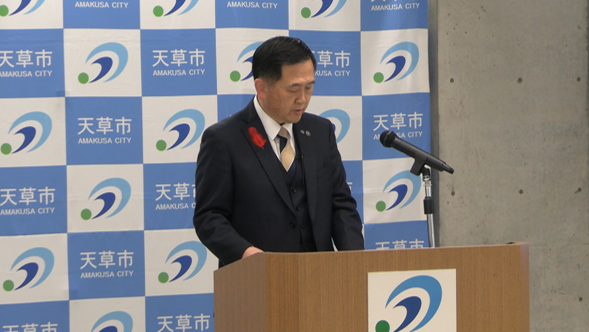 市長記者会見の画像