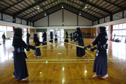 河浦町剣友会寒稽古の画像