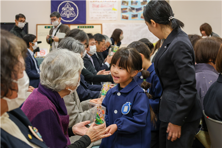 ありがとうの気持ちを込めて