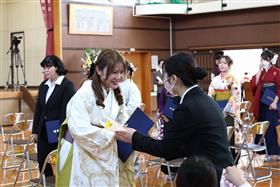 在校生から卒業生へ