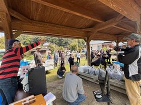 お楽しみ抽選会とじゃんけん大会