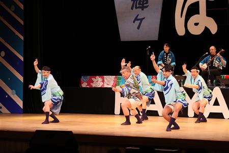 天草市役所牛深ハイヤチームによる披露