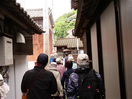 せどわを歩く参加者
