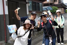 みんなでウォーキング楽しい！
