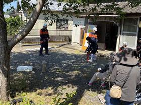 消火器取り扱い訓練(内田区)