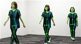 モーションキャプチャー画像
