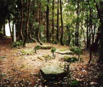 岩宗のキリシタン墓碑群