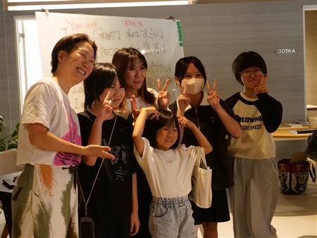記念撮影のようす