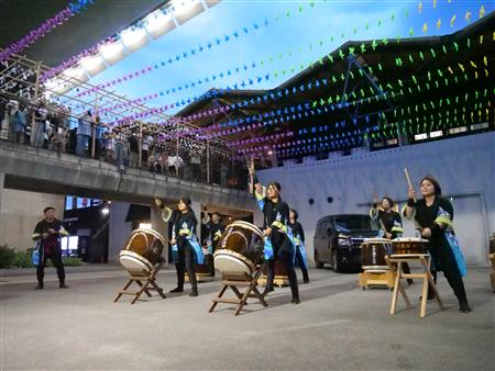 牛深ハイヤ太鼓によるオープニングイベント
