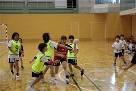 小林選手も一緒にゲーム