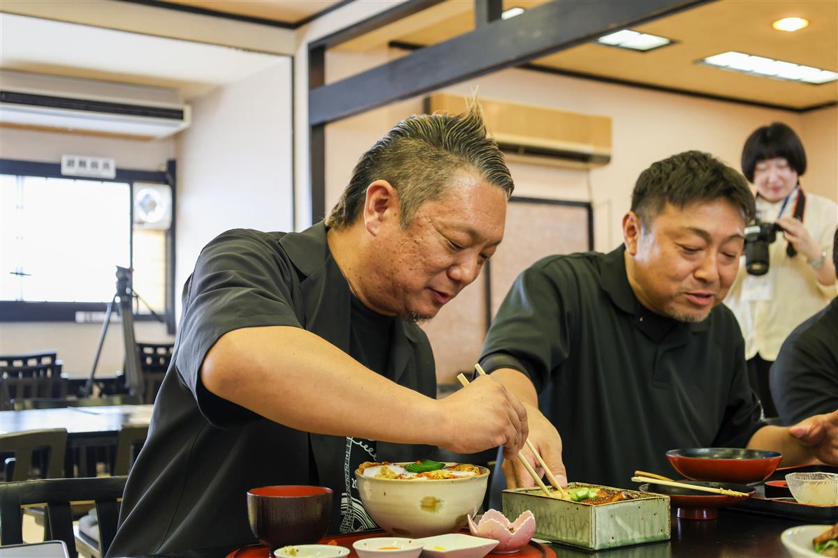 あまくさ丼丼フェア試食会の画像