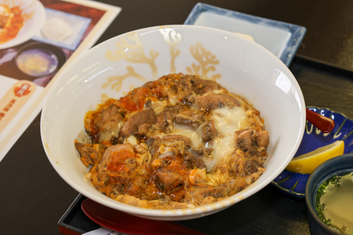 天草大王をふんだんに使用した親子丼