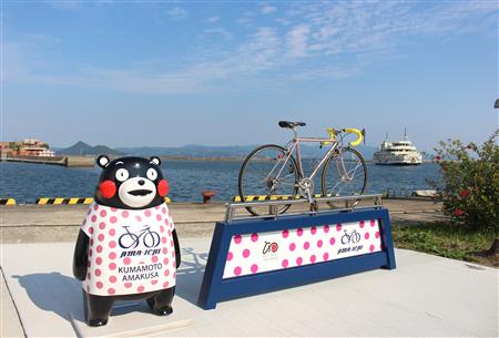 自転車を乗せて写真を撮ることも🚲