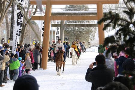 騎馬参拝