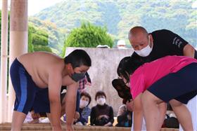 河浦子どもすもう大会